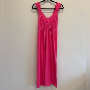 Sundry Pink Midi Dress